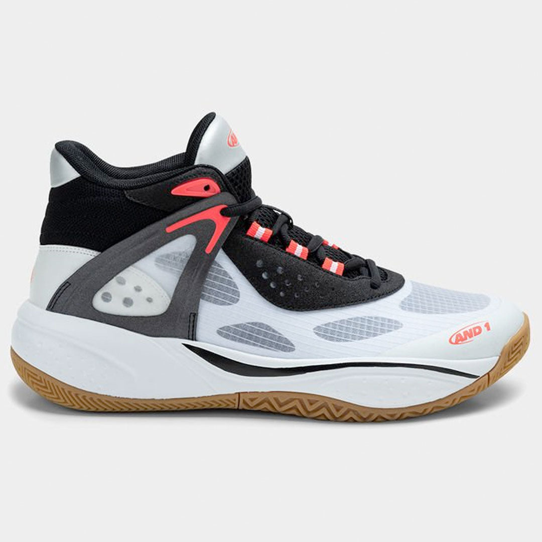 And1 Revel Mid Junior - White/Black