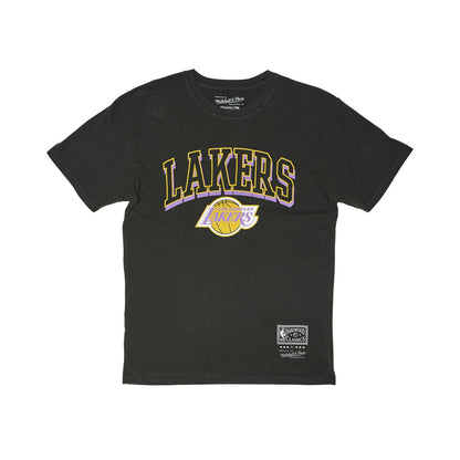 L.A. LAKERS VINTAGE KEYLINE LOGO TEE