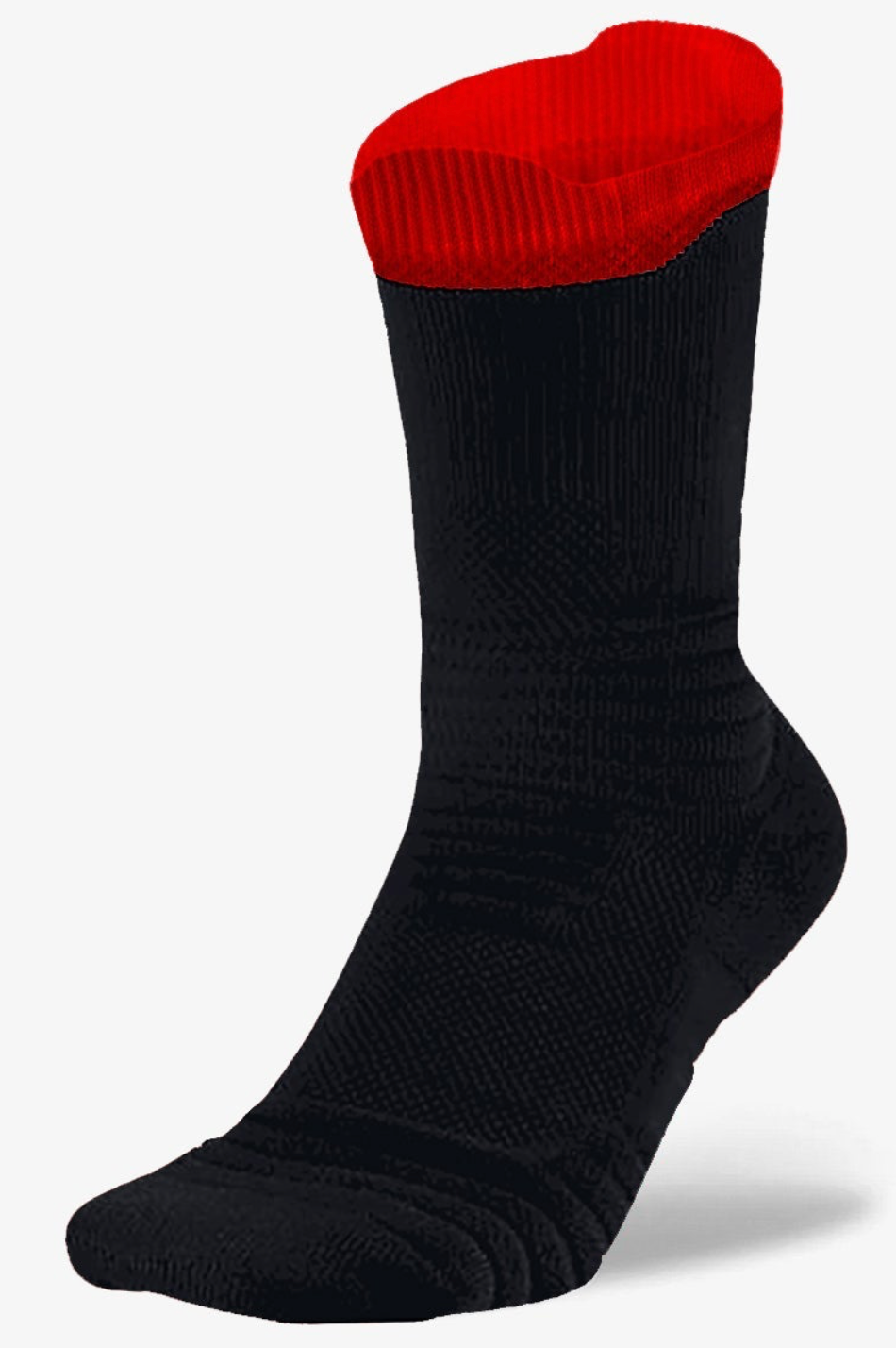 iathletic Elite Performance Socks - Black/Red